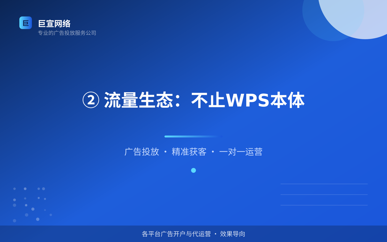 ② 流量生态:不止WPS本体(服务内容介绍) ② 流量生态:不止WPS本体(服务内容介绍)
